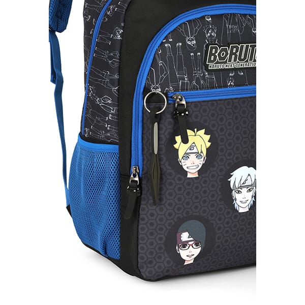 Mochila Escolar Boruto, MS47606BR, Luxcel - PT 1 UN