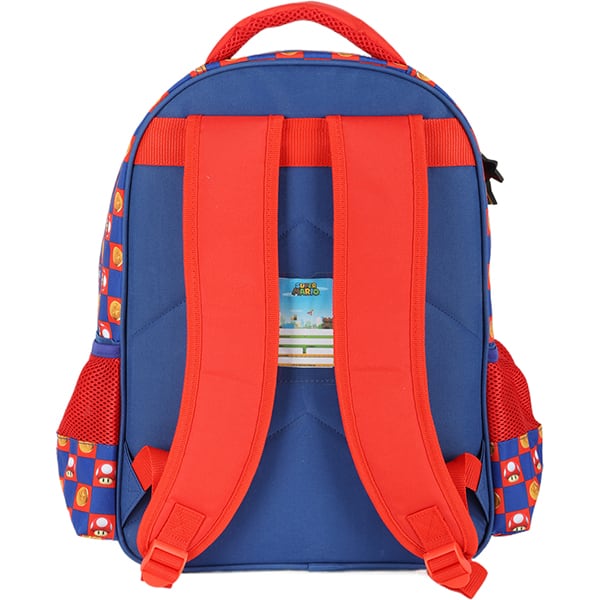 Mochila poli. Super Mario azul IS41401MO- Luxcel PT 1 UN