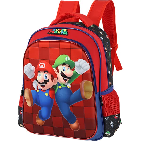 Mochila poli. Super Mario preto IS41401MO- Luxcel PT 1 UN