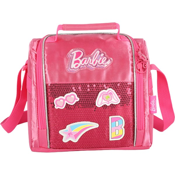 Lancheira Escolar Barbie Mattel Pink LA47703BB Luxcel - PT 1 UN