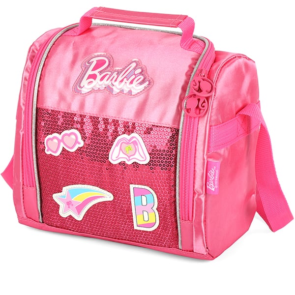 Lancheira Escolar Barbie Mattel Pink LA47703BB Luxcel - PT 1 UN