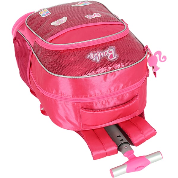 Mochila poli. c/ rodas Barbie pink MC47702BB_ Luxcel PT 1 UN