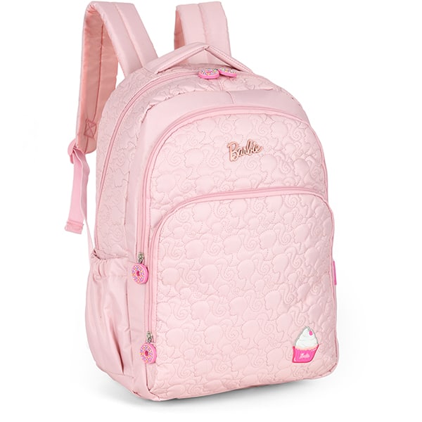 Mochila Escolar Barbie Mattel Rosa MJ47711BB Luxcel - PT 1 UN