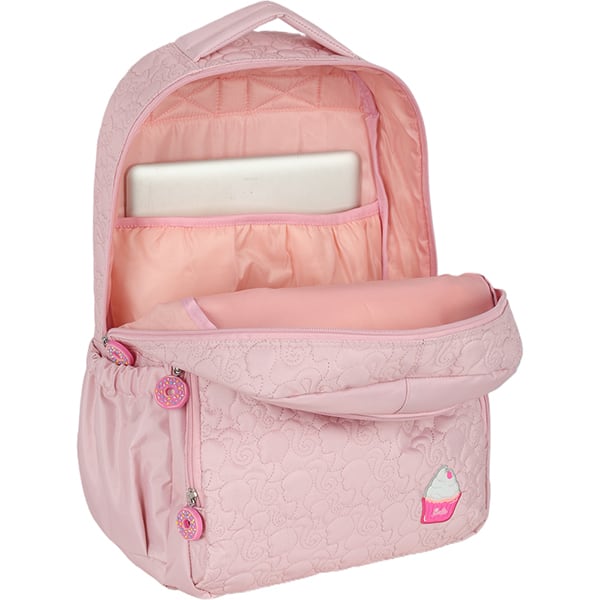 Mochila Escolar Barbie Mattel Rosa MJ47711BB Luxcel - PT 1 UN