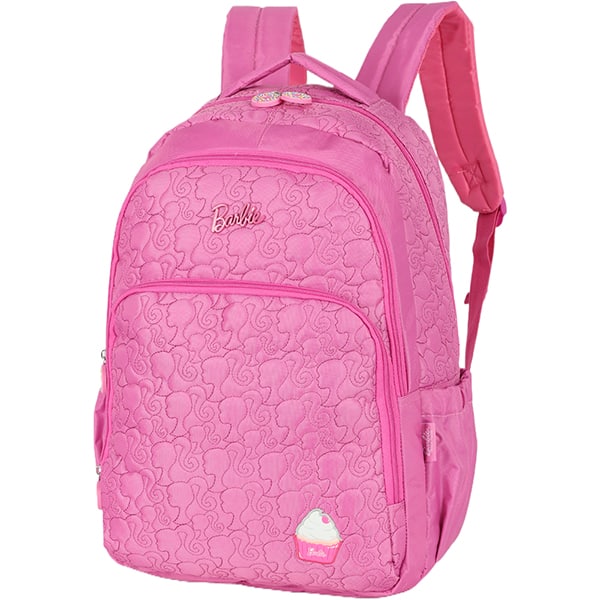 Mochila Escolar Barbie Mattel Rosa MJ47711BB Luxcel - PT 1 UN