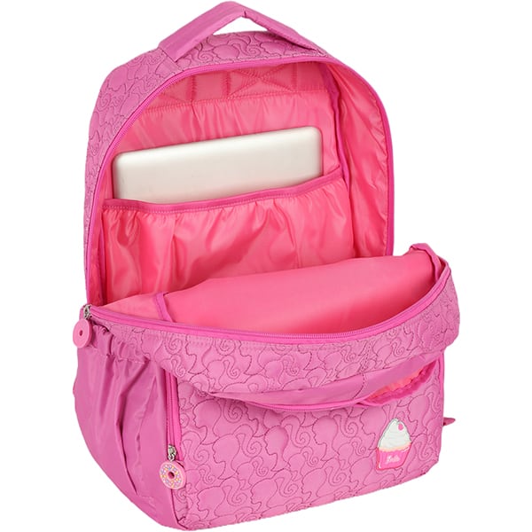 Mochila Escolar Barbie Mattel Rosa MJ47711BB Luxcel - PT 1 UN