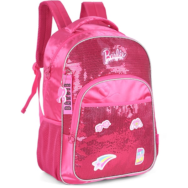 Mochila Escolar Barbie Mattel Pink MS47701BB Luxcel - PT 1 UN