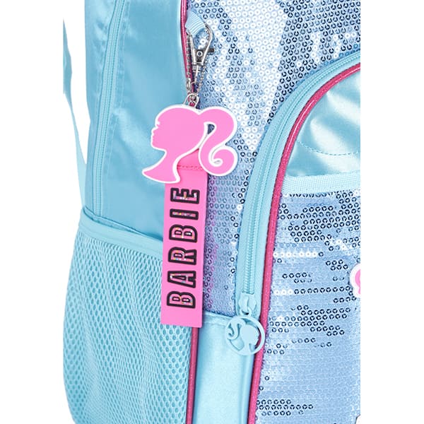 Mochila Escolar Barbie Mattel Azul MS47701BB Luxcel - PT 1 UN