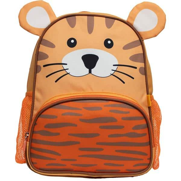 Mochila Neoprene 14", Tigre, Bebê George, YS42298, YIN'S - SC 1 UN