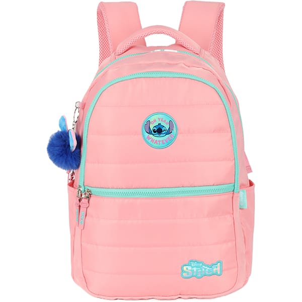 Mochila Escolar Infantil Stitch Disney MJ47745SC Luxcel - PT 1 UN