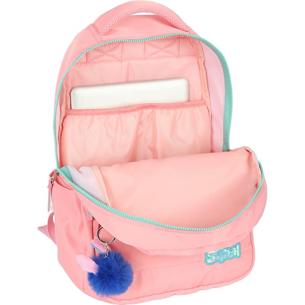 Mochila Escolar Infantil Stitch Disney MJ47745SC Luxcel - PT 1 UN