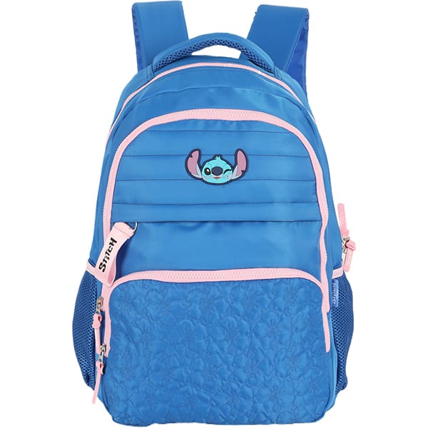 Mochila Escolar Infantil Stitch Disney MJ47745SC Luxcel - PT 1 UN