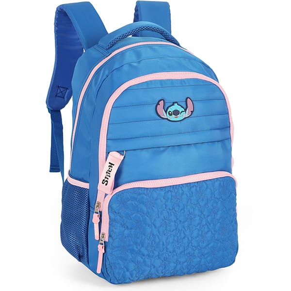 Mochila Escolar Infantil Stitch Disney MJ47745SC Luxcel - PT 1 UN