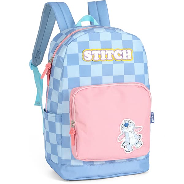 Mochila poli. Stitch azul MS47735SC_ Luxcel PT 1 UN