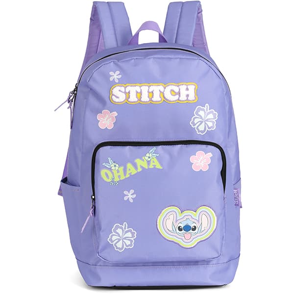 Mochila Escolar Infantil Stitch Disney MS47735SC Luxcel - PT 1 UN