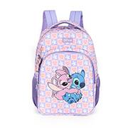 Mochila poli. Stitch lilás MS47740SC_ Luxcel PT 1 UN
