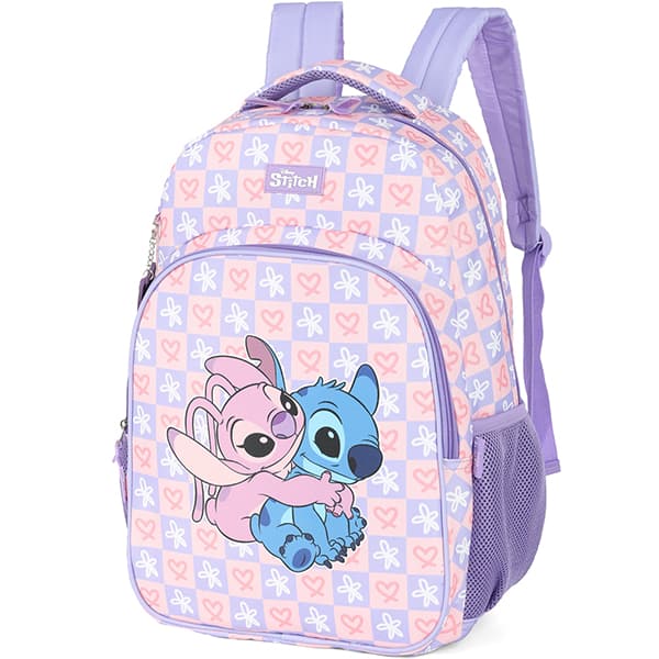 Mochila Escolar Infantil Stitch Disney MS47740SC Luxcel - PT 1 UN