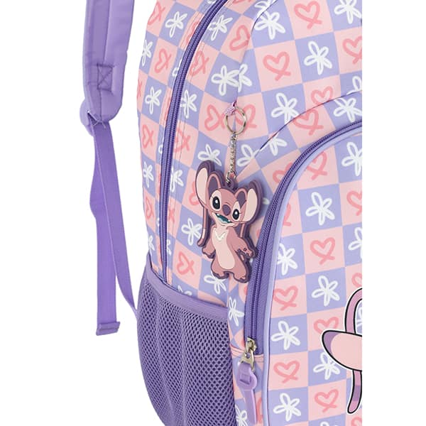 Mochila Escolar Infantil Stitch Disney MS47740SC Luxcel - PT 1 UN