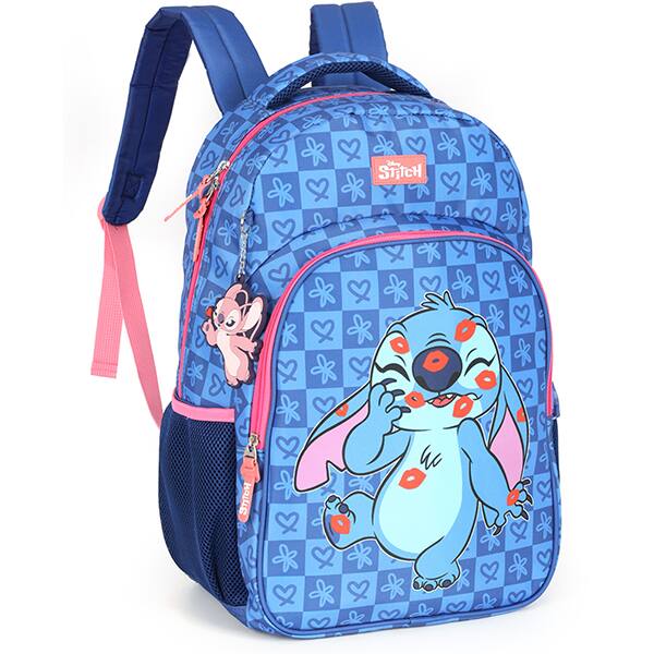 Mochila poli. Stitch azul MS47740SC_ Luxcel PT 1 UN