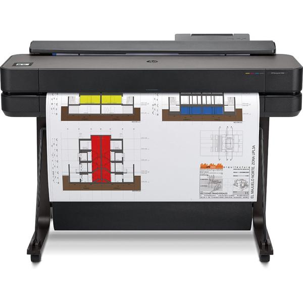 Impressora plotter 36" Designjet T650 5HB10A, Colorida, Wi-fi, Conexão Ethernet, Conexão USB, Bivolt - HP CX 1 UN