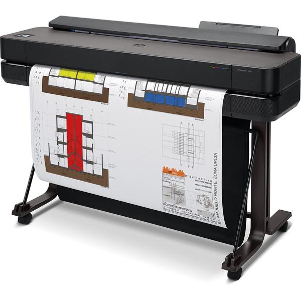 Impressora plotter 36" Designjet T650 5HB10A, Colorida, Wi-fi, Conexão Ethernet, Conexão USB, Bivolt - HP CX 1 UN