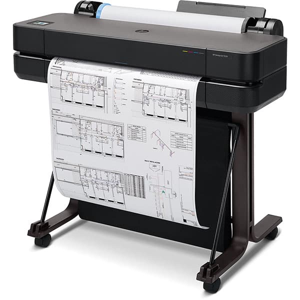 Impressora Plotter DesignJet 24" com suporte, T630, 5HB09AB1K, HP - CX 1 UN