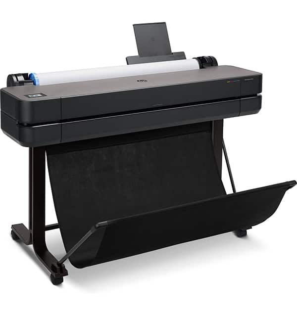 Impressora Plotter DesignJet T630 36" com suporte, Colorida, Wi-fi, Conexão Ethernet, Bivolt, 5HB11D, HP - CX 1 UN