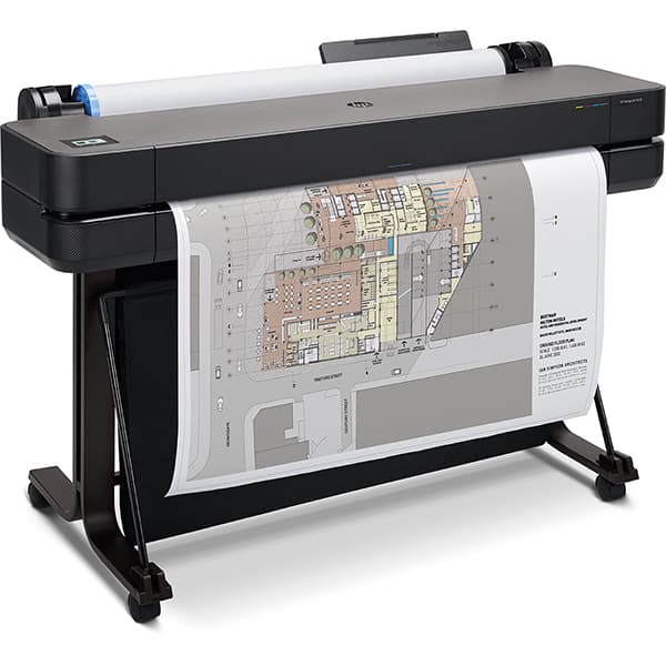 Impressora Plotter DesignJet T630 36" com suporte, Colorida, Wi-fi, Conexão Ethernet, Bivolt, 5HB11D, HP - CX 1 UN