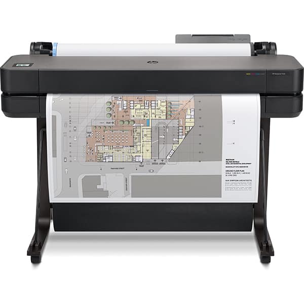 Impressora Plotter DesignJet T630 36" com suporte, Colorida, Wi-fi, Conexão Ethernet, Bivolt, 5HB11D, HP - CX 1 UN