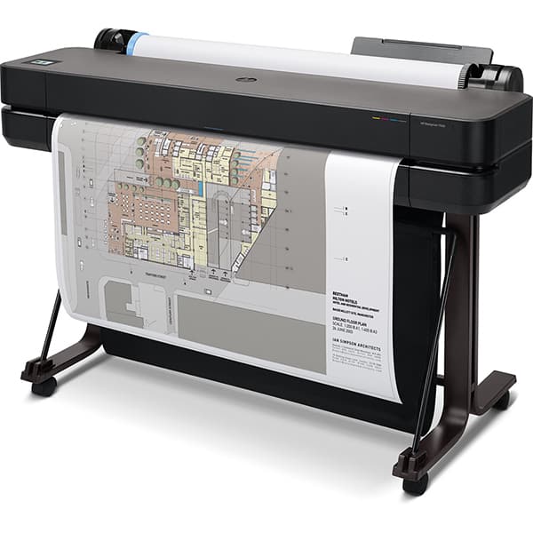 Impressora Plotter DesignJet T630 36" com suporte, Colorida, Wi-fi, Conexão Ethernet, Bivolt, 5HB11D, HP - CX 1 UN