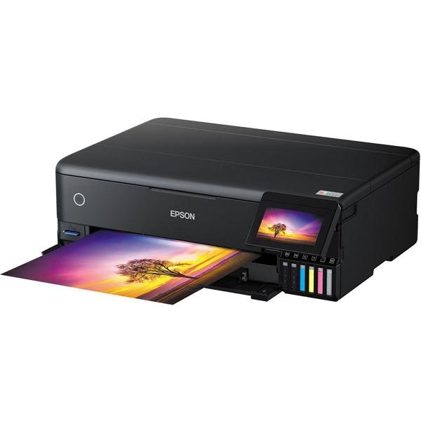 Impressora Multifuncional Fotográfica, Tanque de tinta Ecotank L8180, Colorida, Wi-fi, Conexão USB, Conexão Ethernet, 110v, C11CJ21302, Epson - CX 1 UN