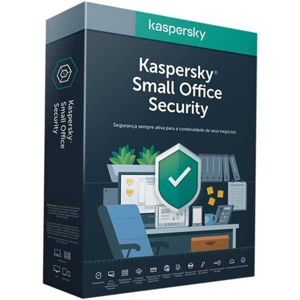 Kaspersky Antivírus Small Office para 5 dispositivos Assinatura Anual PT 1 UN