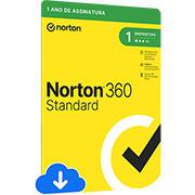 Norton Antivírus 360 Standard 1 dispositivo, Licença 12 meses, Digital para Download, Nortonlifelock 1 UN Norton Antivírus 360 Standard 1 dispositivo, Licença 12 meses, Digital para Download, Nortonlifelock 1 UN