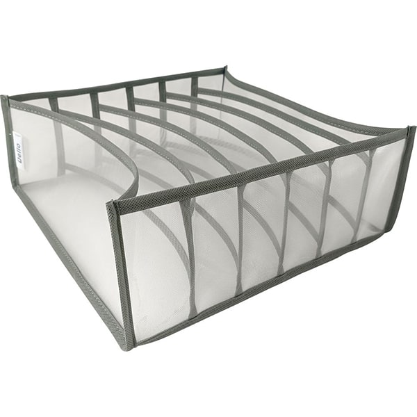 Colmeia organizadora TNT flexível com 7 divisórias, 32 x 32 x 10cm, Transparente, Dello - CX 1 UN Colmeia organizadora TNT flexível com 7 divisórias, 32 x 32 x 10cm, Transparente, Dello - CX 1 UN