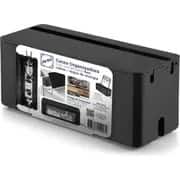 Caixa Organizadora com tampa, Preto, 30,5cm x 11cm x 12,4cm, 5906, ARTHI - PT 1 UN