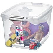 Caixa organizadora alta c/ trava 29L cristal SR941 Sanremo CX 1 UN Caixa organizadora alta c/ trava 29L cristal SR941 Sanremo CX 1 UN