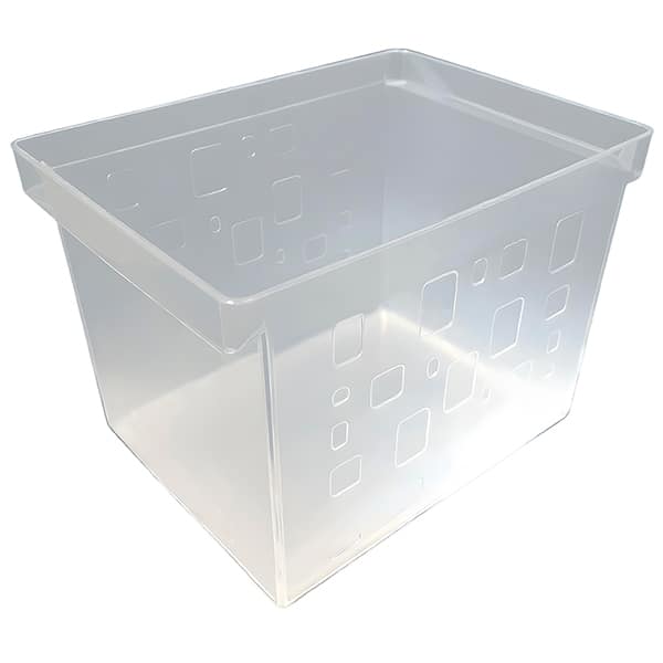 Arquivo largo para pasta suspensa, Cristal, 27 x 43,5 x 29 cm, Dello - PT 1 UN