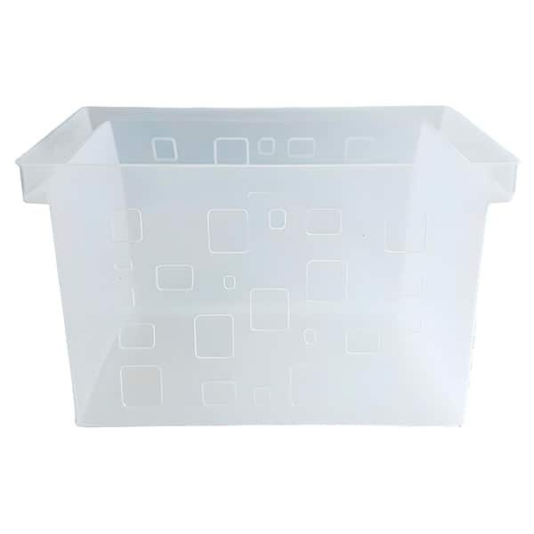 Arquivo largo para pasta suspensa, Cristal, 27 x 43,5 x 29 cm, Dello - PT 1 UN