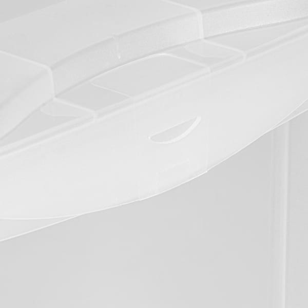 Caixa organizadora média alta cristal 30L 21201 Ordene PT 1 UN