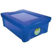 Caixa organizadora média azul 13,5L 21021 Ordene PT 1 UN