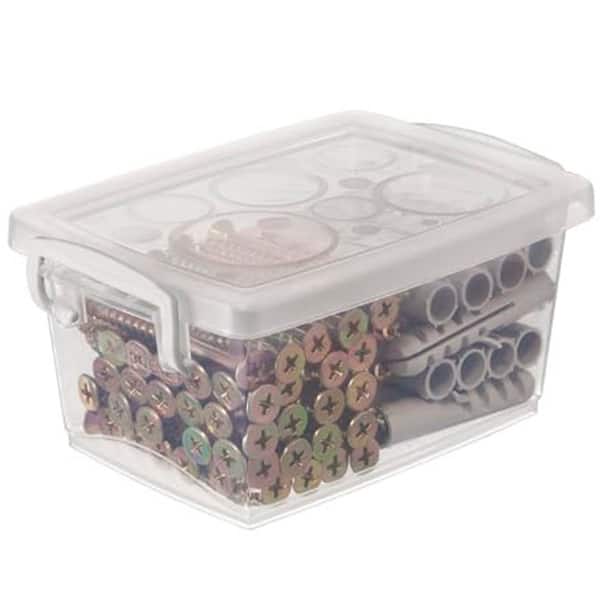 Caixa organizadora mini 400ml transparente OR80000 Ordene PT 1 UN Caixa organizadora mini 400ml transparente OR80000 Ordene PT 1 UN