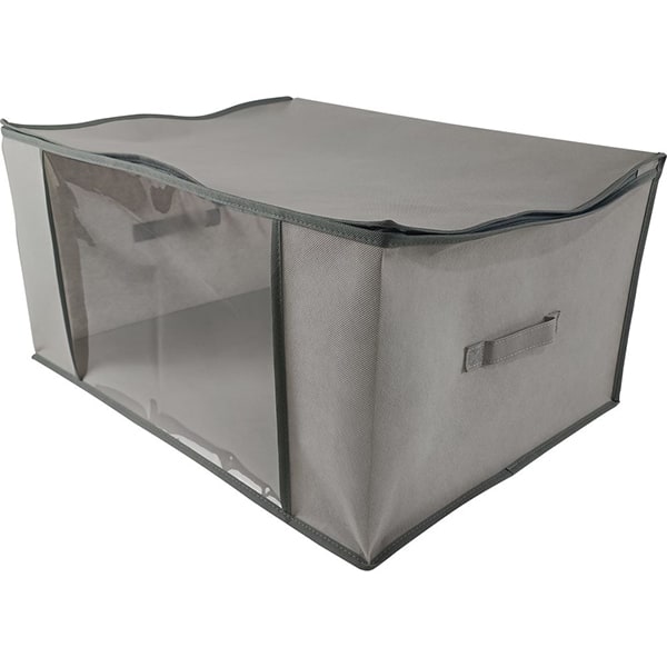 Caixa Organizadora TNT Flexível, 60 x 45 x 30cm, Cinza, Dello - CX 1 UN Caixa Organizadora TNT Flexível, 60 x 45 x 30cm, Cinza, Dello - CX 1 UN