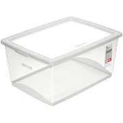 Caixa organizadora com trava, Cristal, 60L, OR80900, Ordene - PT 1 UN Caixa organizadora com trava, Cristal, 60L, OR80900, Ordene - PT 1 UN