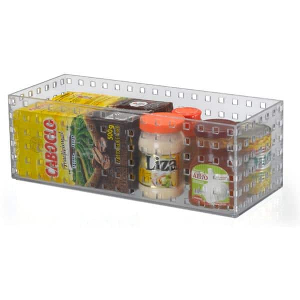 Caixa organizadora modular cristal 5,3L 5037 ARTHI PT 1 UN