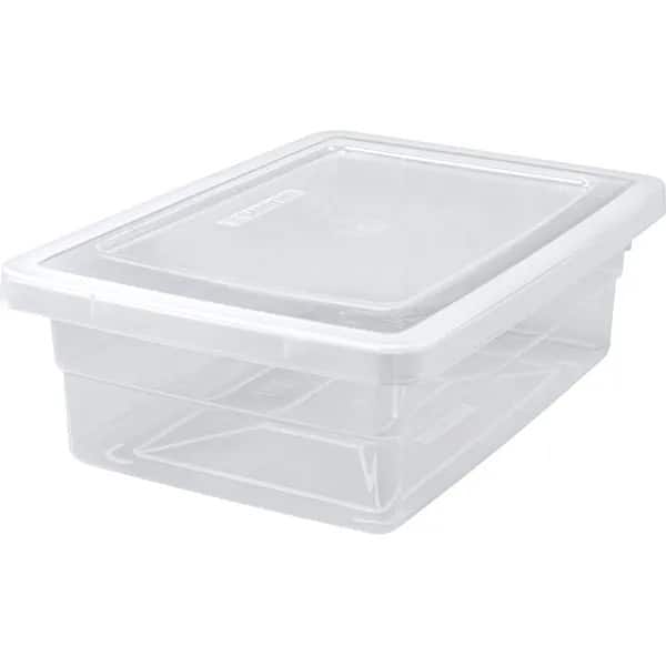 Caixa Organizadora com Tampa 2,5L, Cristal, SR2502, Sanremo - CX 1 UN