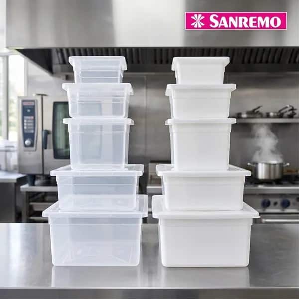 Caixa Organizadora com Tampa 5L, Cristal, SR2505, Sanremo - CX 1 UN