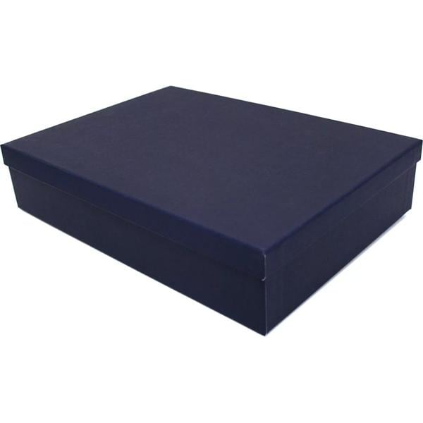 Caixa para presente 35x25x7,5cm azul M 990010024 Kawagraf PT 1 UN