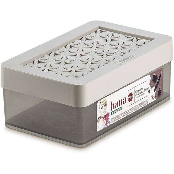 Caixa organizadora mini 750ml gelo OR83300 Ordene PT 1 UN