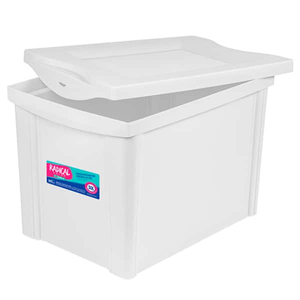 Caixa organizadora branca média 30L OR21267 Ordene PT 1 UN