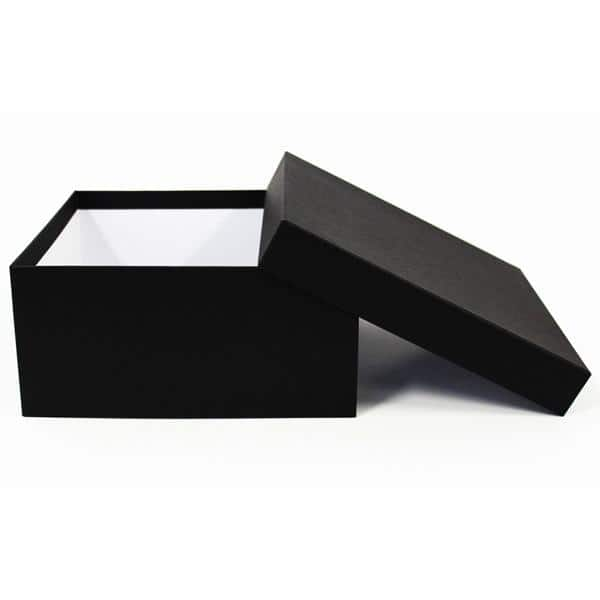 Caixa para presente P 19,4x19,4x9,2cm Black Box Kawagraf PT 1 UN